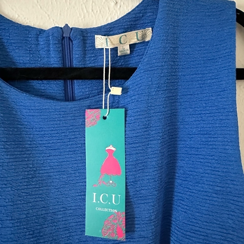 πSALEπ Brand New with tags! Blue dressββββββ - Picture 4 of 6